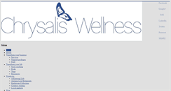 Desktop Screenshot of chrysalis-wellness.com