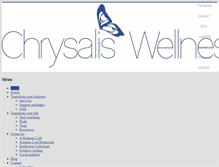 Tablet Screenshot of chrysalis-wellness.com